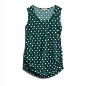 Full Moon Nuela Maternity One Pocket Knit Tank